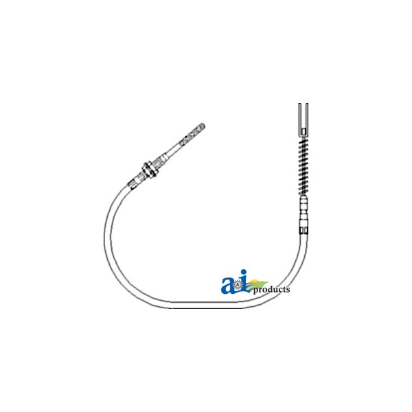 Cable, Hand Brake 15.5" x12" x0.5"